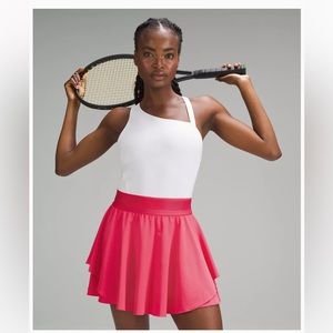 Lio Gloss Pink lululemon court rival tennis skirt size 10